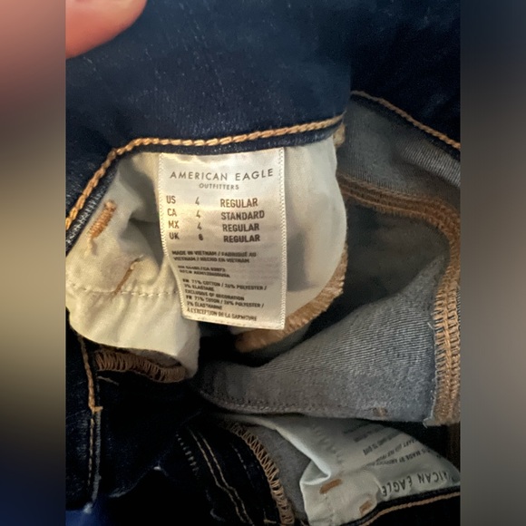 American Eagle Next Level Stretch Hi Rise Jegging Crop. Size 4 - Picture 6 of 6